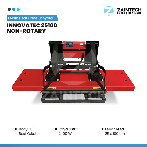 Serupa Mesin Heat Press Lanyard INNOVATEC 25100 Non - Rotary